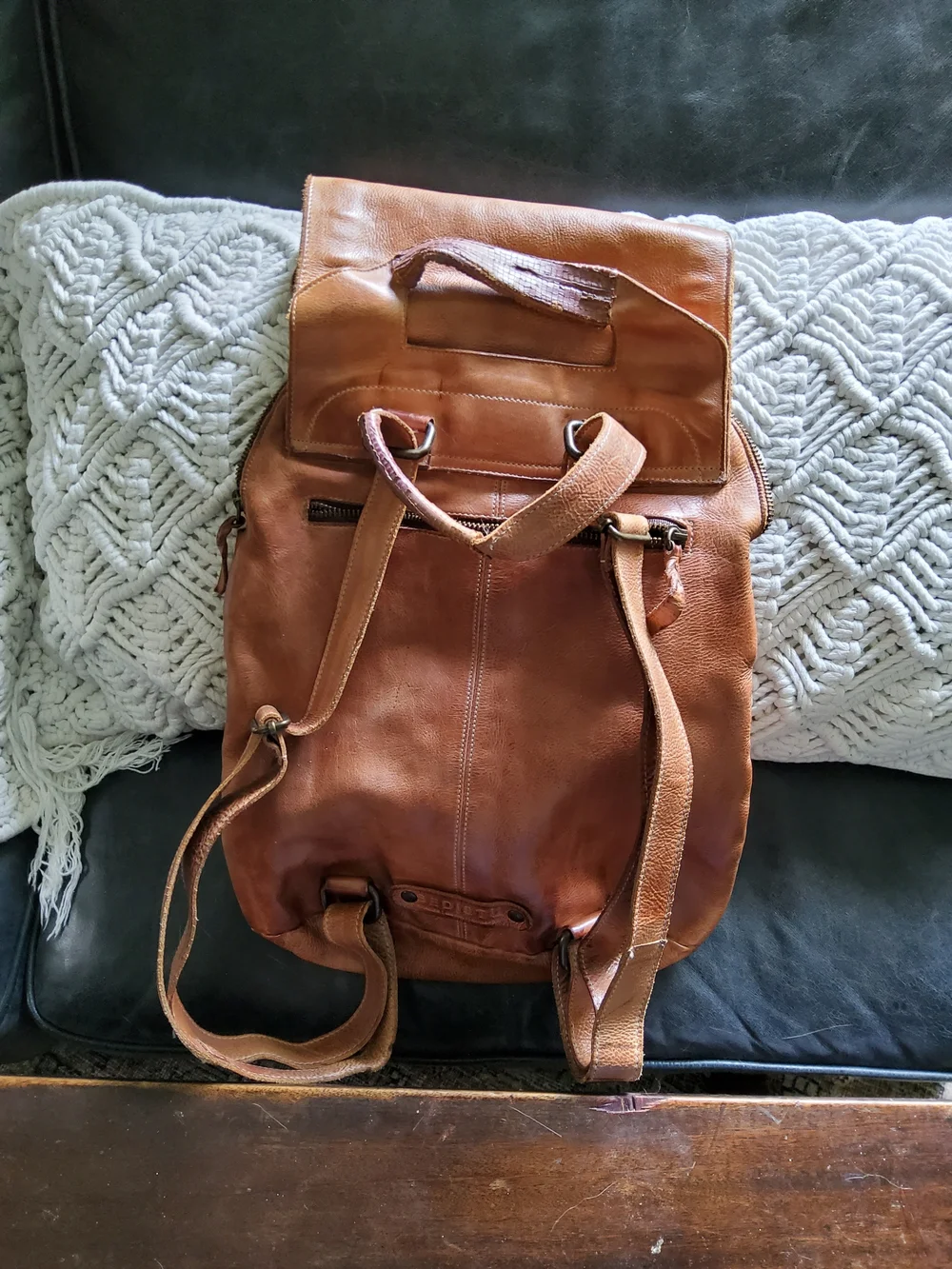 Bed Stu Patsy Leather backpack.